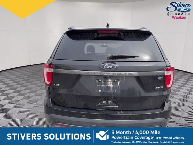 2017 Shadow Black Ford Explorer XLT 4X4 SUV