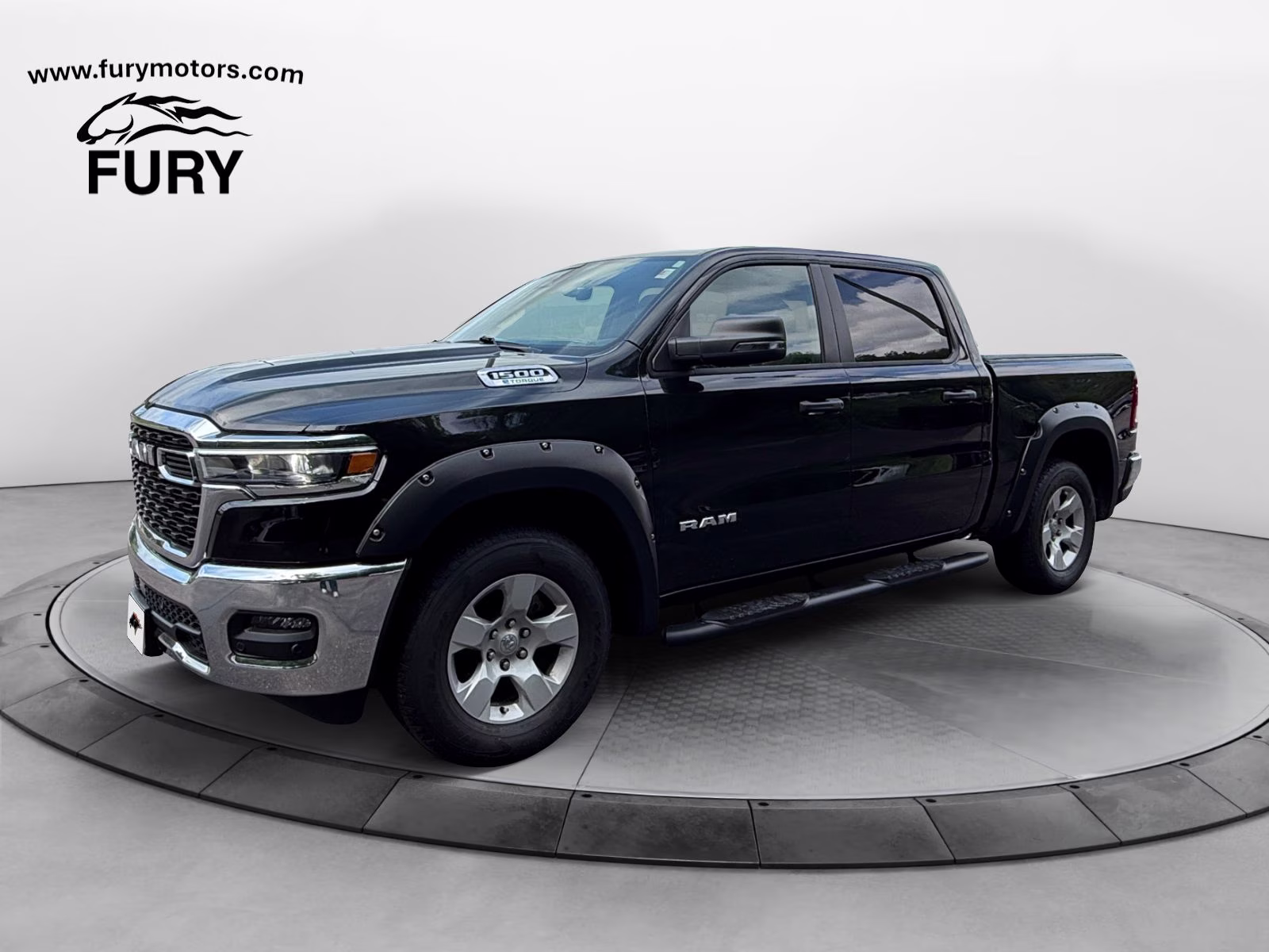 2025 Diamond Black Crystal Pearlcoat Ram 1500 Big Horn/Lone Star 4X4 Truck