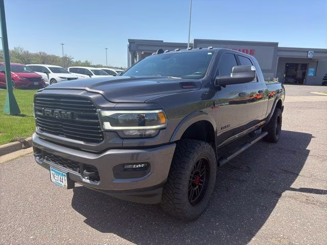 2020 Granite Crystal Metallic Clearcoat Ram 3500 Laramie 4X4 Truck