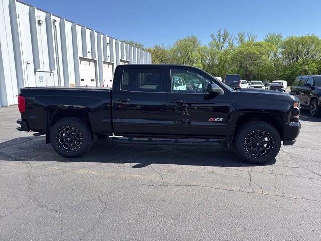 2017 Black Chevrolet Silverado 1500 LT 4X4 Truck