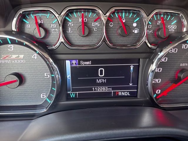 2017 Black Chevrolet Silverado 1500 LT 4X4 Truck