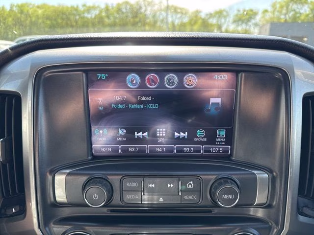 2017 Black Chevrolet Silverado 1500 LT 4X4 Truck