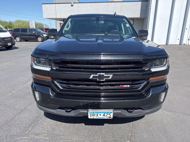 2017 Black Chevrolet Silverado 1500 LT 4X4 Truck