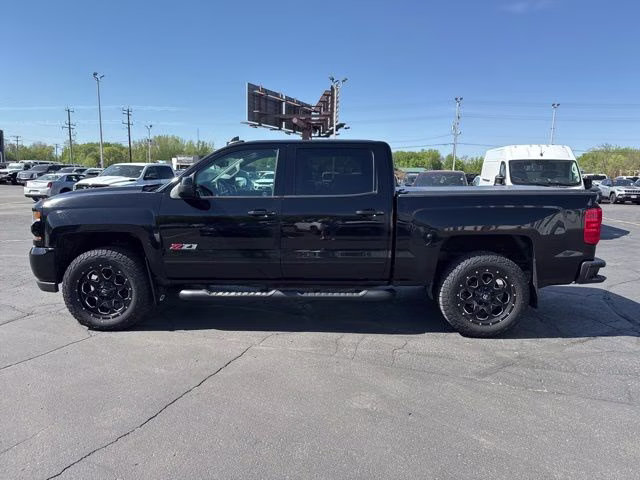 2017 Black Chevrolet Silverado 1500 LT 4X4 Truck