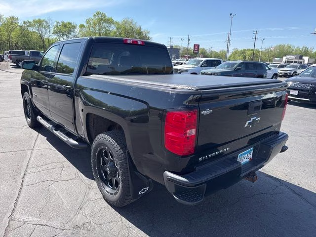 2017 Black Chevrolet Silverado 1500 LT 4X4 Truck