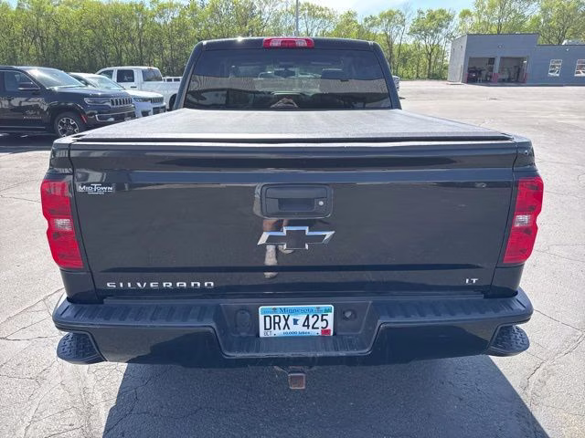2017 Black Chevrolet Silverado 1500 LT 4X4 Truck