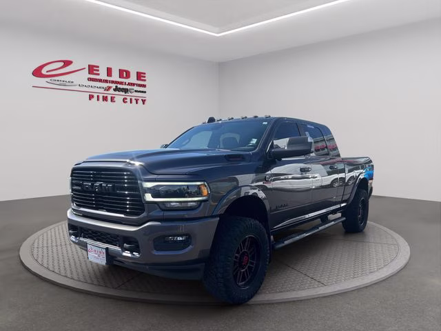 2020 Granite Crystal Metallic Clearcoat Ram 3500 Laramie 4X4 Truck
