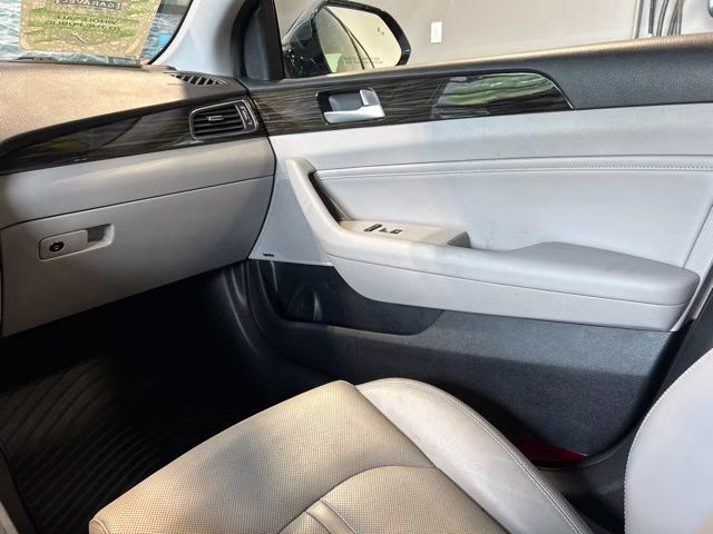 2016 Graphite Blue Pearl Hyundai Sonata Hybrid Limited FWD Sedan