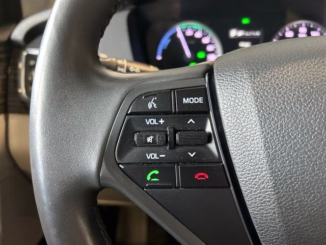 2016 Graphite Blue Pearl Hyundai Sonata Hybrid Limited FWD Sedan
