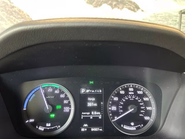 2016 Graphite Blue Pearl Hyundai Sonata Hybrid Limited FWD Sedan