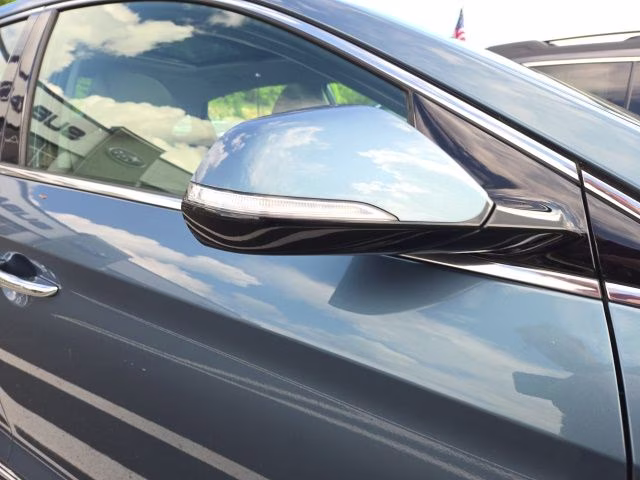 2016 Graphite Blue Pearl Hyundai Sonata Hybrid Limited FWD Sedan