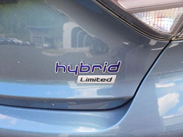2016 Graphite Blue Pearl Hyundai Sonata Hybrid Limited FWD Sedan
