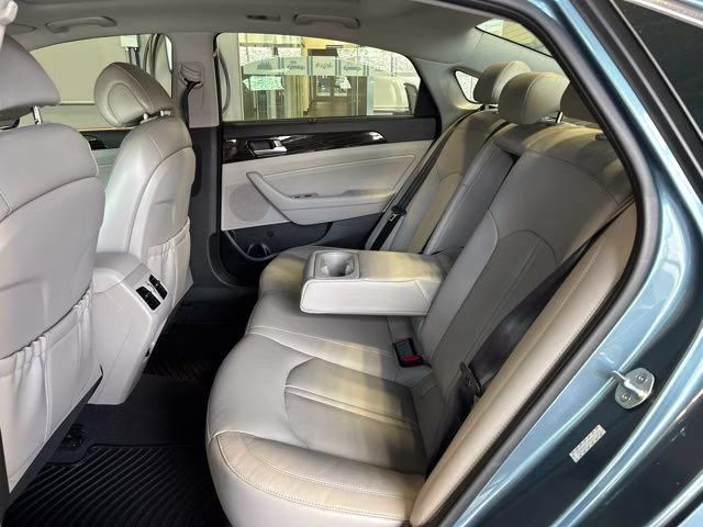 2016 Graphite Blue Pearl Hyundai Sonata Hybrid Limited FWD Sedan