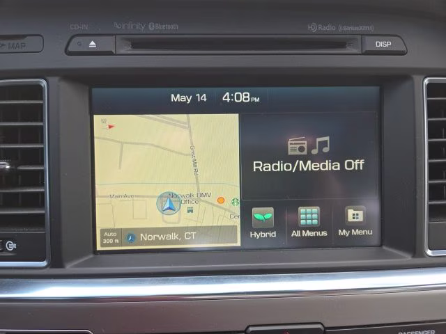 2016 Graphite Blue Pearl Hyundai Sonata Hybrid Limited FWD Sedan