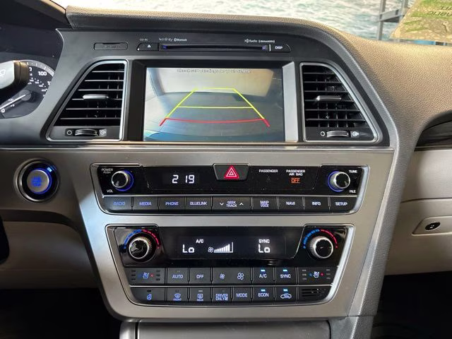 2016 Graphite Blue Pearl Hyundai Sonata Hybrid Limited FWD Sedan
