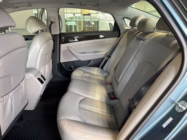2016 Graphite Blue Pearl Hyundai Sonata Hybrid Limited FWD Sedan