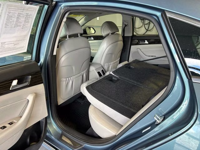 2016 Graphite Blue Pearl Hyundai Sonata Hybrid Limited FWD Sedan
