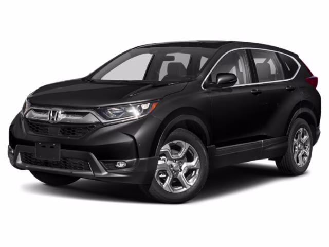 2019 Black Honda CR-V EX AWD SUV