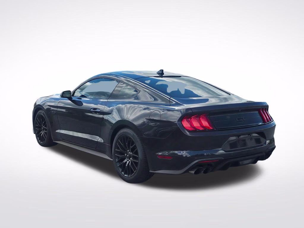 2022 Dark Matter Gray Metallic Ford Mustang GT Premium RWD Coupe