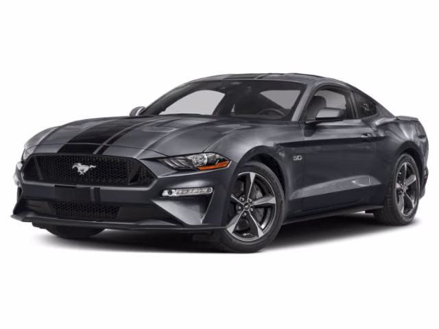 2022 Dark Matter Gray Metallic Ford Mustang GT Premium RWD Coupe