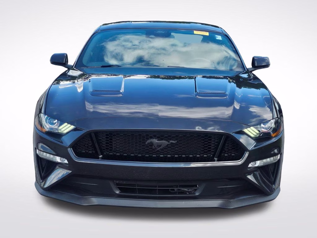 2022 Dark Matter Gray Metallic Ford Mustang GT Premium RWD Coupe
