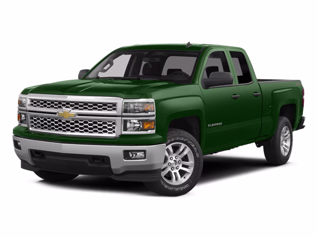 2014 Rainforest Green Metallic Chevrolet Silverado 1500 LT 4X4 Truck