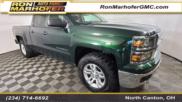 2014 Rainforest Green Metallic Chevrolet Silverado 1500 LT 4X4 Truck