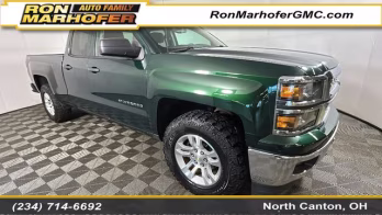 2014 Rainforest Green Metallic Chevrolet Silverado 1500 LT 4X4 Truck