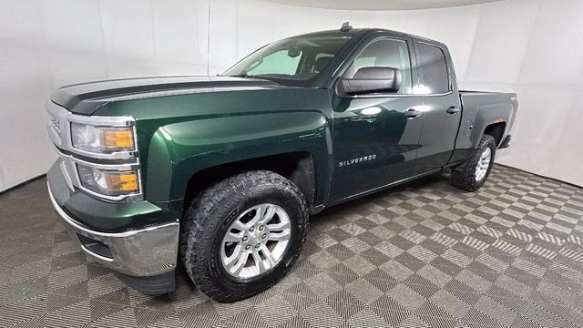 2014 Rainforest Green Metallic Chevrolet Silverado 1500 LT 4X4 Truck