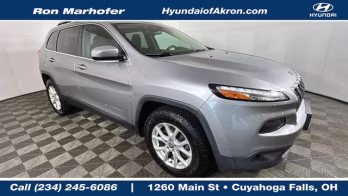 2016 Billet Silver Metallic Clearcoat Jeep Cherokee Latitude 4X4 SUV