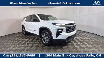 2024 Summit White Chevrolet Traverse LS FWD SUV