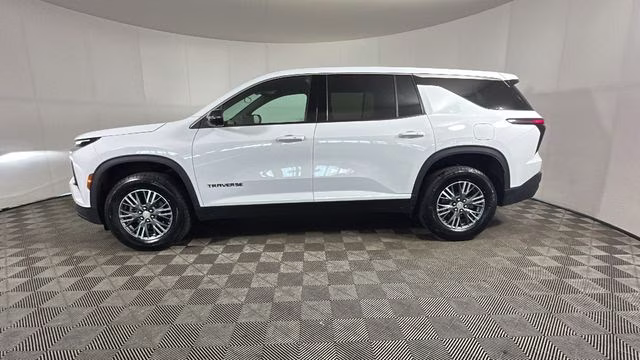2024 Summit White Chevrolet Traverse LS FWD SUV