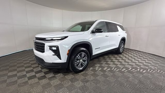2024 Summit White Chevrolet Traverse LS FWD SUV