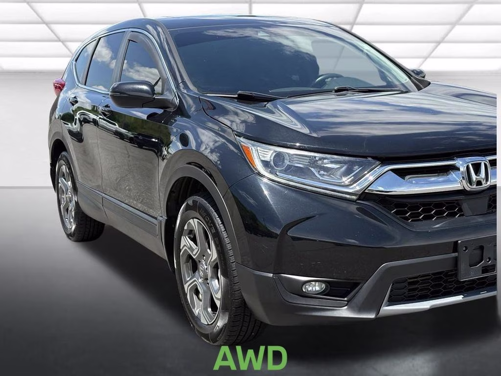 2019 Crystal Black Pearl Honda CR-V EX AWD SUV