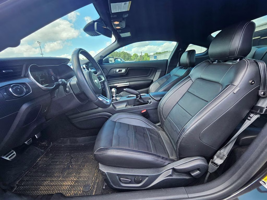 2022 Dark Matter Gray Metallic Ford Mustang GT Premium RWD Coupe