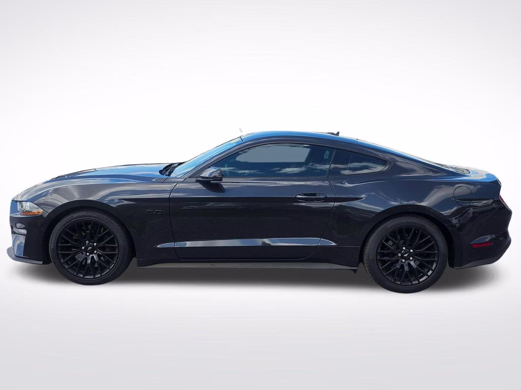 2022 Dark Matter Gray Metallic Ford Mustang GT Premium RWD Coupe