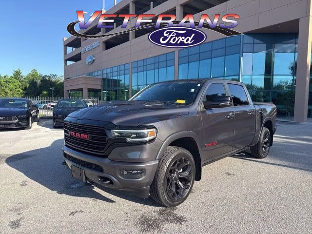 2023 Granite Crystal Metallic Clearcoat Ram 1500 Limited Crew Cab Pickup 4X4 Truck