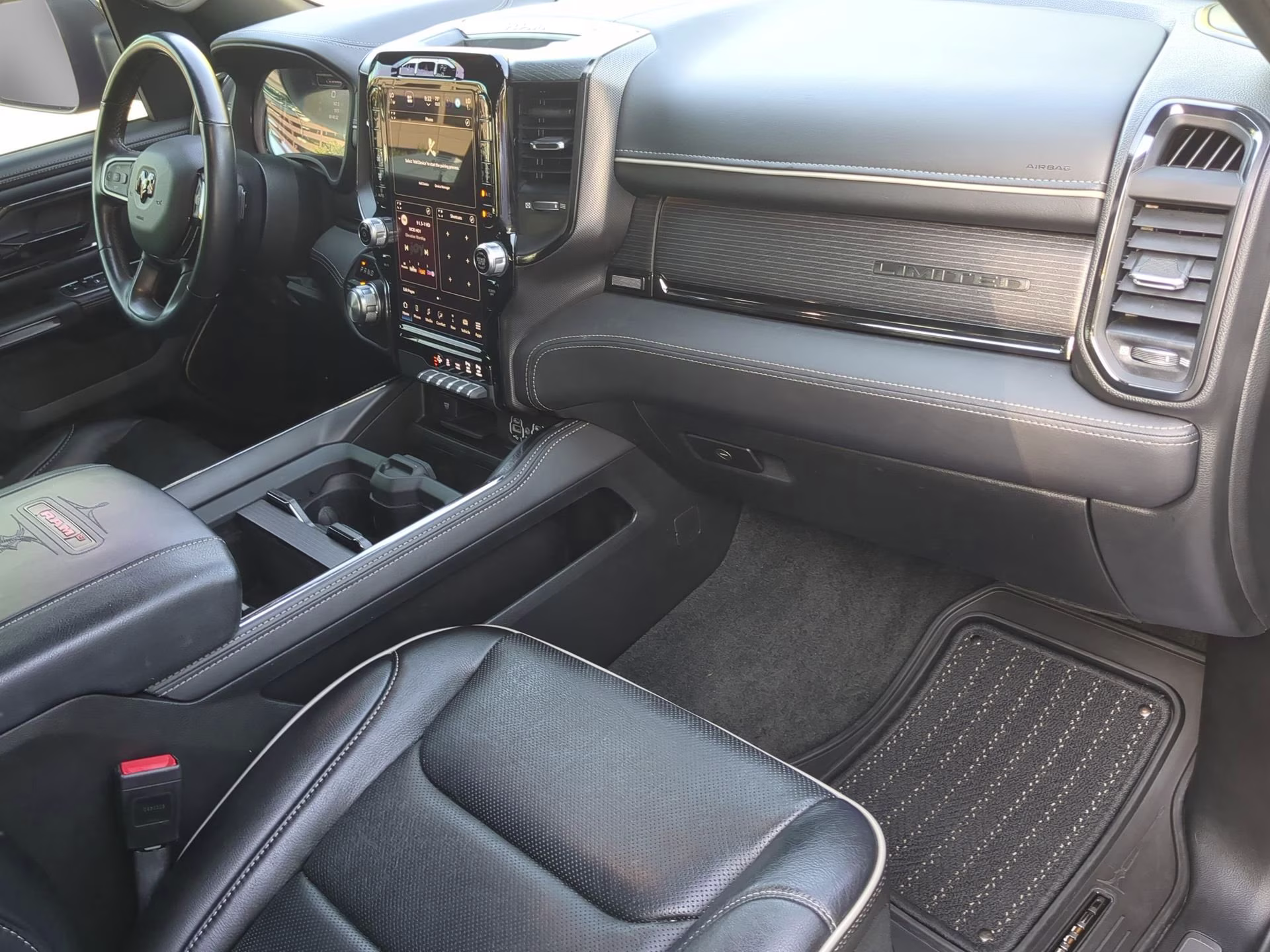 2023 Granite Crystal Metallic Clearcoat Ram 1500 Limited Crew Cab Pickup 4X4 Truck