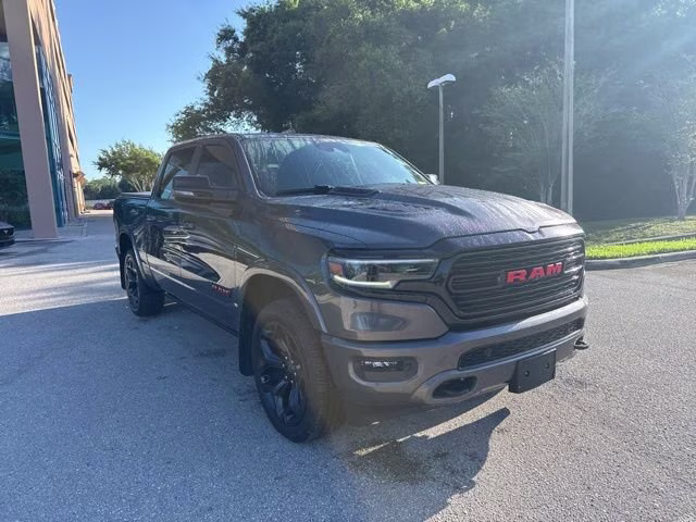 2023 Granite Crystal Metallic Clearcoat Ram 1500 Limited Crew Cab Pickup 4X4 Truck