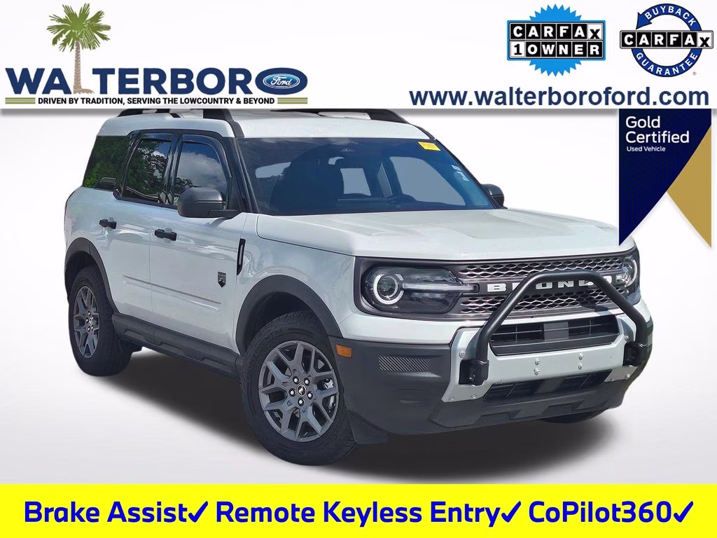 2025 Oxford White Ford Bronco Sport Big Bend 4X4 SUV