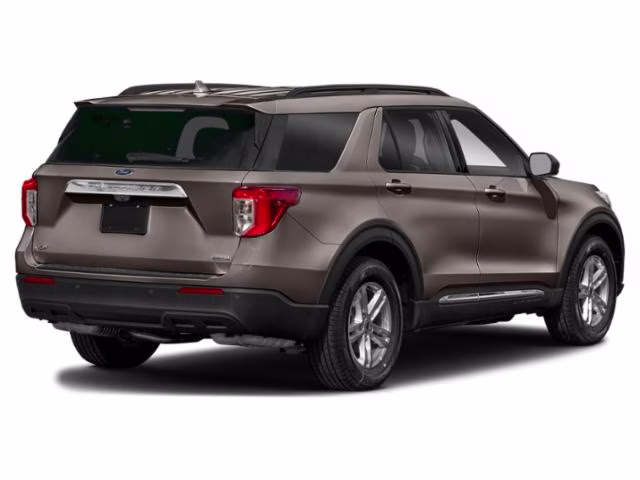 2021 Stone Gray Metallic Ford Explorer XLT RWD SUV