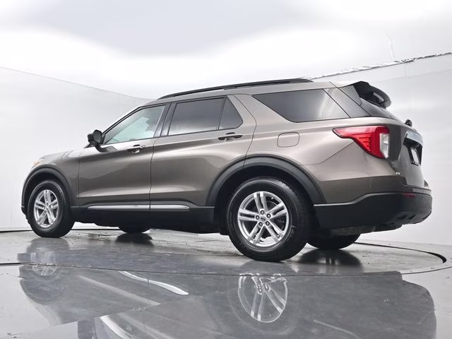 2021 Stone Gray Metallic Ford Explorer XLT RWD SUV