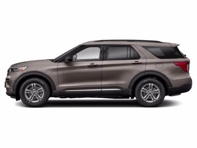 2021 Stone Gray Metallic Ford Explorer XLT RWD SUV