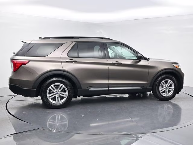 2021 Stone Gray Metallic Ford Explorer XLT RWD SUV