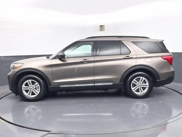 2021 Stone Gray Metallic Ford Explorer XLT RWD SUV
