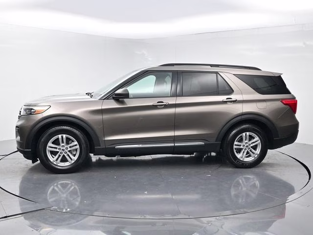 2021 Stone Gray Metallic Ford Explorer XLT RWD SUV