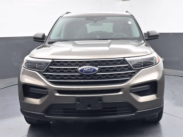 2021 Stone Gray Metallic Ford Explorer XLT RWD SUV