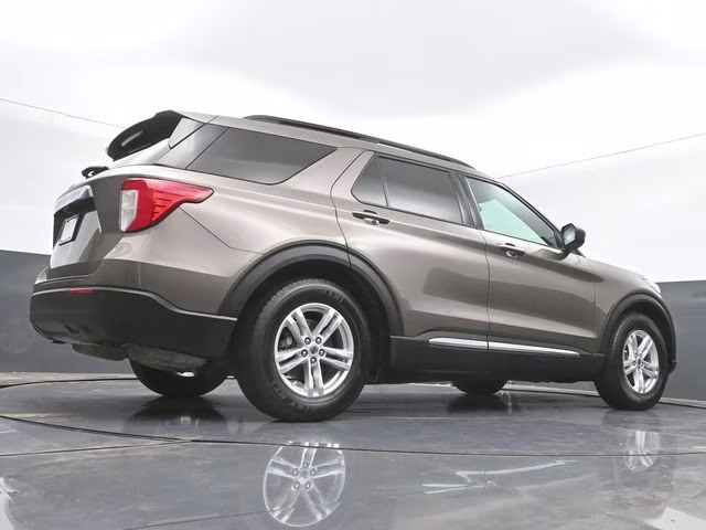 2021 Stone Gray Metallic Ford Explorer XLT RWD SUV