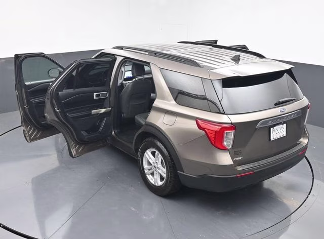 2021 Stone Gray Metallic Ford Explorer XLT RWD SUV