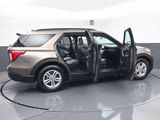 2021 Stone Gray Metallic Ford Explorer XLT RWD SUV